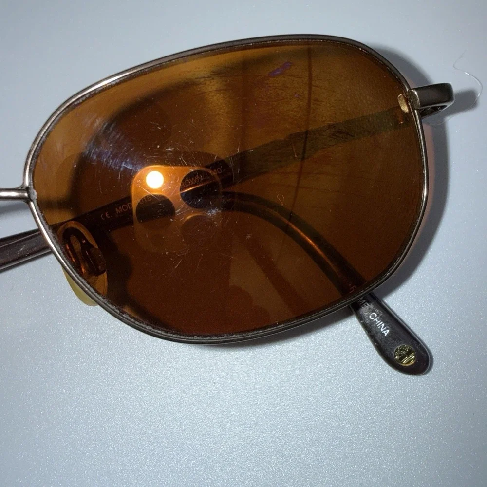 Timberland T015 Authentic Unisex AviatorPilot Sunglasses Brown Polarized 140 HOT